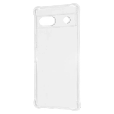 Чехол WXD Silicone Case 0.8 mm HQ for Google Pixel 7a Transparent Clear - цена, характеристики, отзывы, рассрочка, фото 1