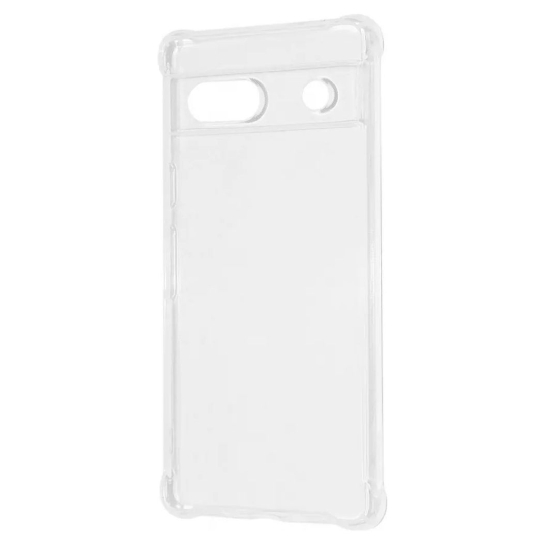 Чохол WXD Silicone Case 0.8 mm HQ для Google Pixel 7a Transparent Clear - ціна, характеристики, відгуки, розстрочка, фото 1