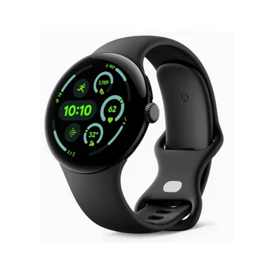 Смарт-часы Google Pixel Watch 3 45 mm Wi-Fi Matte Black Aluminum Case/Obsidian Active Band