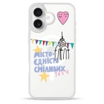 Чохол Pump Clear Case with MagSafe для iPhone 16 Kharkiv 1654