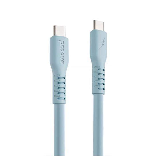 Кабель Proove Eternal Type-C to Type-C 60W (1m) Light Blue