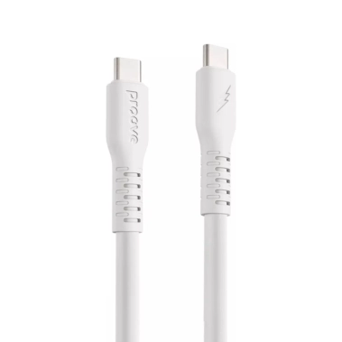 Кабель Proove Eternal Type-C to Type-C 60W (1m) White - цена, характеристики, отзывы, рассрочка, фото 1