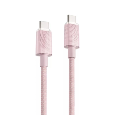Кабель Proove Spectral Type-C to Type-C 60W (1m) Pink - цена, характеристики, отзывы, рассрочка, фото 1