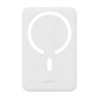 Внешний аккумулятор Baseus Magnetic Mini 20W 20000mAh (With cable Type-C to Type-C 20V/3A 0.3m) White - цена, характеристики, отзывы, рассрочка, фото 1