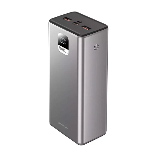Зовнішній акумулятор Proove Guardian 22.5W 30000mAh Metal Gray - ціна, характеристики, відгуки, розстрочка, фото 1