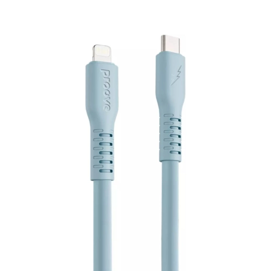 Кабель Proove Eternal Type-C to Lightning 27W (1m) Light Blue