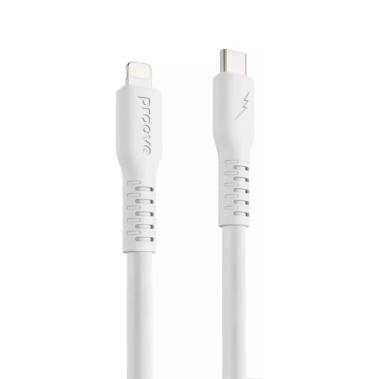 Кабель Proove Eternal Type-C to Lightning 27W (1m) White - цена, характеристики, отзывы, рассрочка, фото 1