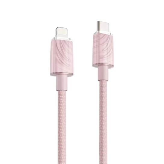 Кабель Proove Spectral Type-C to Lightning 27W (1m) Pink