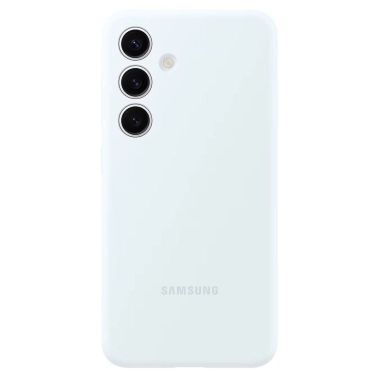 Чехол Silicone Case for Samsung Galaxy S24 (S921) White (EF-PS921TWEGWW) - цена, характеристики, отзывы, рассрочка, фото 1