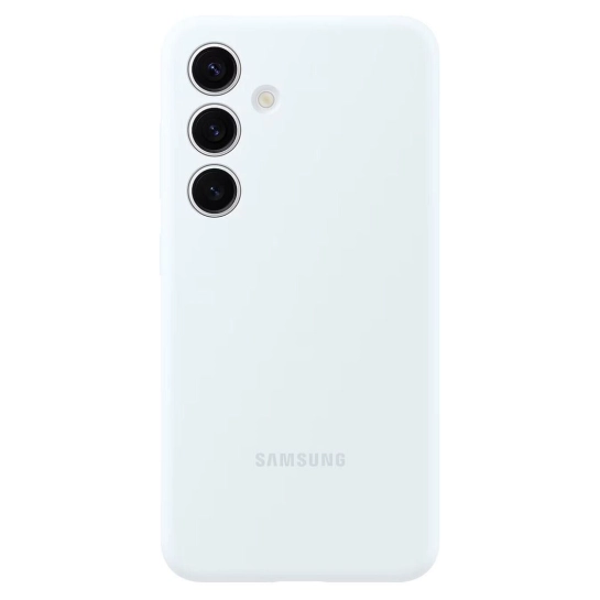 Чохол Silicone Case для Samsung Galaxy S24 (S921) White (EF-PS921TWEGWW)