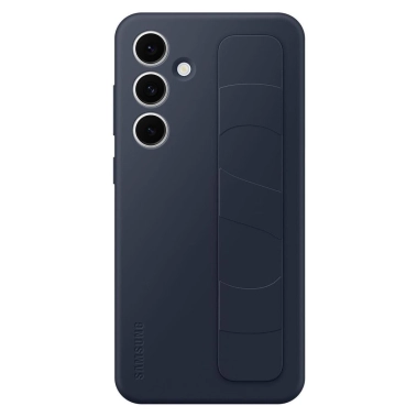 Чехол Standing Grip Case for Samsung Galaxy S24 FE Dark Blue (EF-GS721CNEGWW) - цена, характеристики, отзывы, рассрочка, фото 1