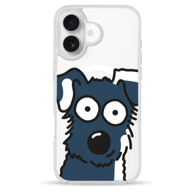 Чохол Pump Clear Case with MagSafe for iPhone 16 Dog Selfie - цена, характеристики, отзывы, рассрочка, фото 1
