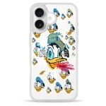 Чохол Pump Clear Case with MagSafe for iPhone 16 Donald Duck
