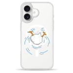 Чохол Pump Clear Case with MagSafe for iPhone 16 Duck Dives
