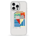 Чехол Pump Clear Case with MagSafe for iPhone 16 Pro Max Good Things Are Coming