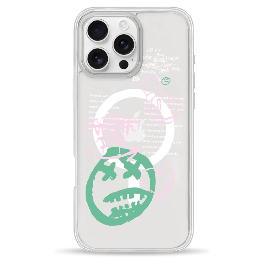 Чохол Pump Clear Case з MagSafe для iPhone 16 Pro Max Wish Do - ціна, характеристики, відгуки, розстрочка, фото 1