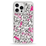 Чохол Pump Clear Case with MagSafe for iPhone 16 Pro Fuck