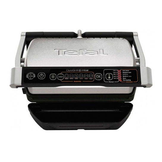 Гриль Tefal OPTIGRILL+ Initial (GC706D34) - цена, характеристики, отзывы, рассрочка, фото 1