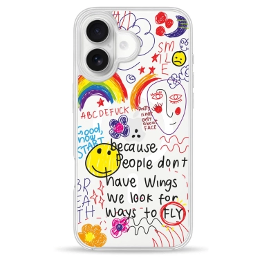 Чехол Pump Clear Case with MagSafe for iPhone 16 Because people - цена, характеристики, отзывы, рассрочка, фото 1