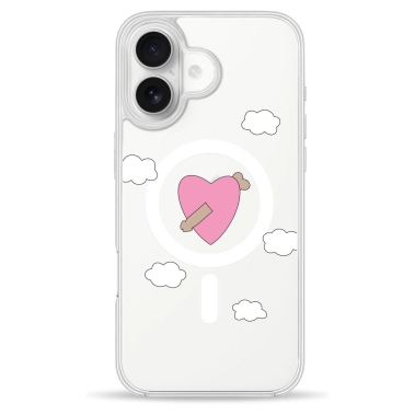 Чохол Pump Clear Case with MagSafe for iPhone 16 Dickarrow - цена, характеристики, отзывы, рассрочка, фото 1