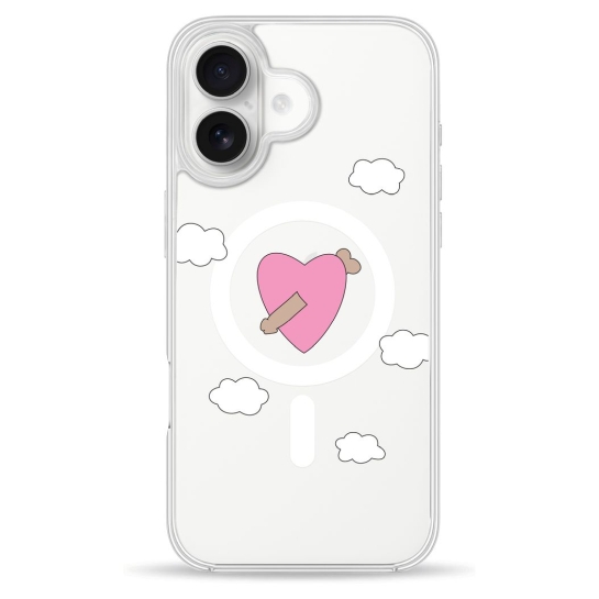 Чехол Pump Clear Case with MagSafe for iPhone 16 Dickarrow - цена, характеристики, отзывы, рассрочка, фото 1