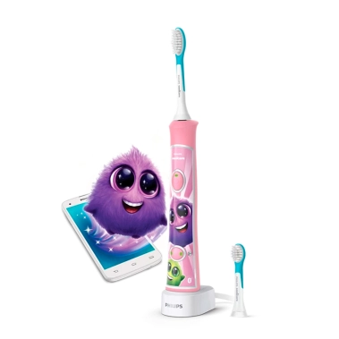 Електрична дитяча зубна щітка Philips Sonicare For Kids Pink (HX6352/42) - цена, характеристики, отзывы, рассрочка, фото 1