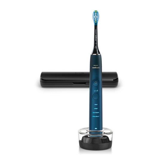Електрична зубна щітка Philips Sonicare DiamondClean 9000 Series Aquamarine (HX9911/88) - ціна, характеристики, відгуки, розстрочка, фото 1