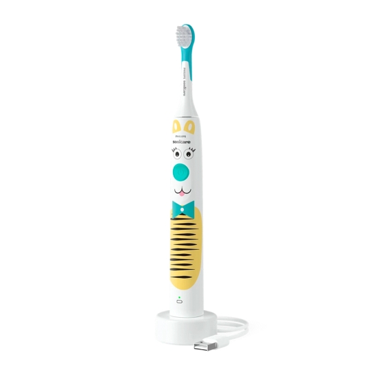 Електрична детская зубна щітка Philips Sonicare For Kids Design a Pet Edition (HX3601/01) - ціна, характеристики, відгуки, розстрочка, фото 1