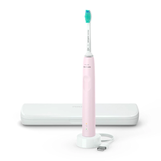 Электрическая зубная щетка Philips Sonicare 3100 series with Case Rose (HX3673/11)