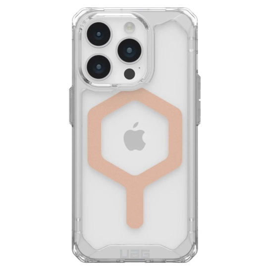 Чехол UAG Plyo Magsafe for iPhone 15 Pro Max Ice/Rose Gold