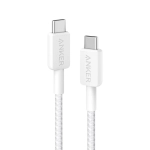 Кабель Anker 322 USB-C to USB-C - 1.8m Nylon White