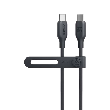 Кабель Anker 544 USB-C to USB-C - 0.9m 140W Bio-Nylon Black - цена, характеристики, отзывы, рассрочка, фото 1