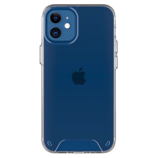Чохол Space TPU Metal Buttons Case for iPhone 12/12 Pro Clear