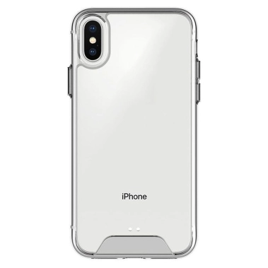Чехол Space TPU Metal Buttons Case for iPhone X/Xs Clear - цена, характеристики, отзывы, рассрочка, фото 1