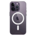 Чехол Space TPU Metal Buttons Case with MagSafe for iPhone 14 Pro Clear