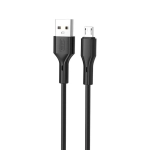 Кабель XO NB230 Rock Series USB-A to Micro - 1m Black