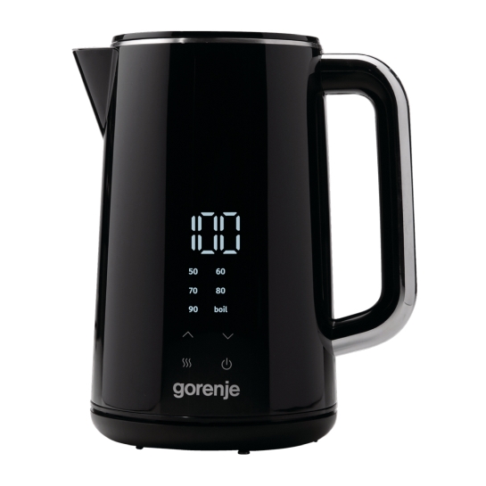 Електрочайник із подвійними стінками Gorenje K17DWD (KES5211T-GS) (740213) - ціна, характеристики, відгуки, розстрочка, фото 1