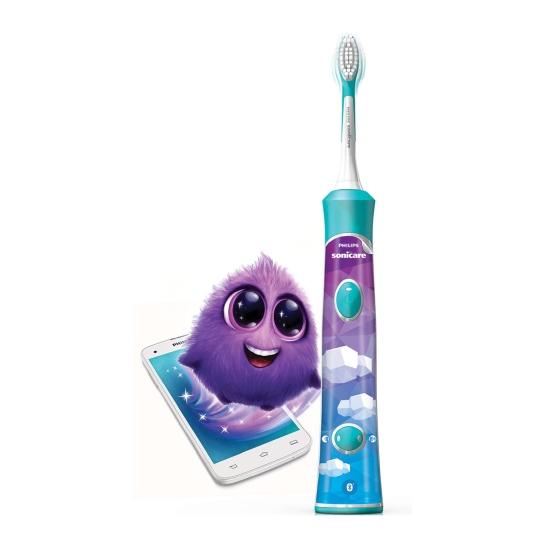 Електрична дитяча зубна щітка Philips Sonicare For Kids Blue (HX6322/04) - ціна, характеристики, відгуки, розстрочка, фото 1