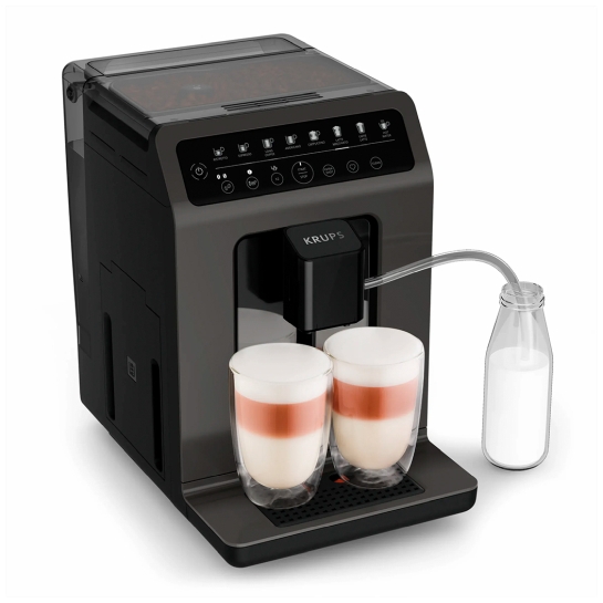 Автоматична кавомашина Krups Evidence Classic Black (EA89ZB10) - ціна, характеристики, відгуки, розстрочка, фото 1