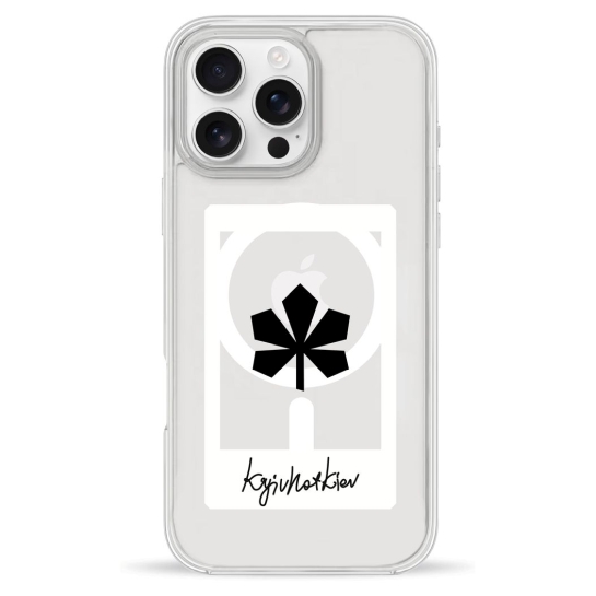 Чехол Pump Clear Case with MagSafe for iPhone 16 Pro Max Kyiv not Kiev - цена, характеристики, отзывы, рассрочка, фото 1