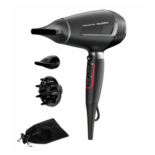 Фен для волосся з іонізацією Rowenta x Karl Lagerfeld Pro Stylist (CV888LF0)