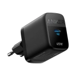 Мережевий зарядний пристрій ANKER PowerPort 313 - 45W PD + PPS USB-C Black