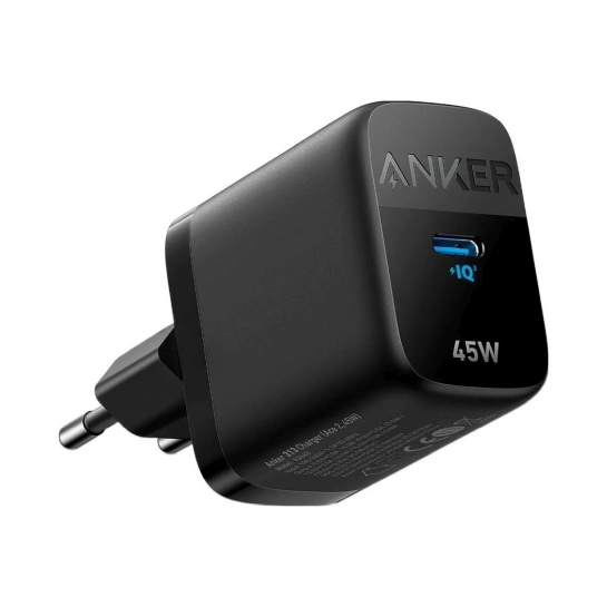 Сетевое зарядное устройство ANKER PowerPort 313 - 45W PD + PPS USB-C Black - цена, характеристики, отзывы, рассрочка, фото 1