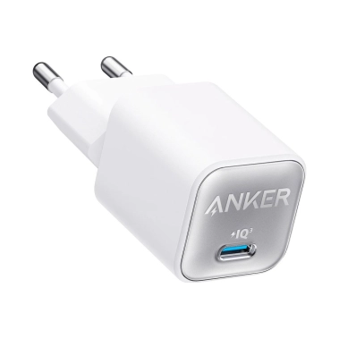 Мережевий зарядний пристрій ANKER PowerPort 511 Nano III - 30W USB-C White - цена, характеристики, отзывы, рассрочка, фото 1