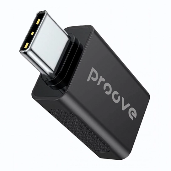 Перехідник Proove OTG Extension USB to Type-C Black (HBEX00101001)