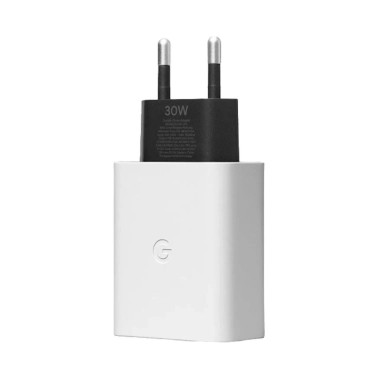 Мережевий зарядний пристрій Google Pixel 30W USB-C Charger Clearly White - цена, характеристики, отзывы, рассрочка, фото 1