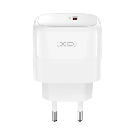 Сетевое зарядное устройство XO L136 - 20W PD Single port USB-C White