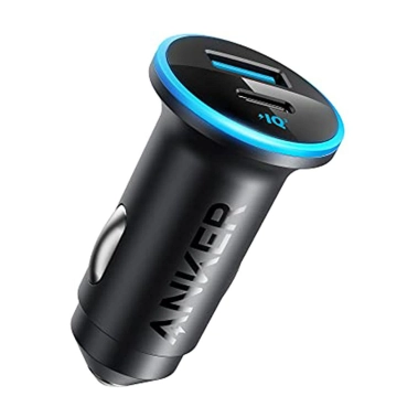 Автомобильное зарядное устройство ANKER PowerDrive 323 - 30W PD + 22.5W USB-A Black - цена, характеристики, отзывы, рассрочка, фото 1