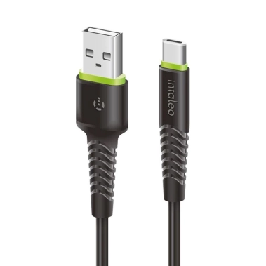 Кабель Intaleo Type-C to USB Cable 1.2m Black (CBFLEXT1) - цена, характеристики, отзывы, рассрочка, фото 1
