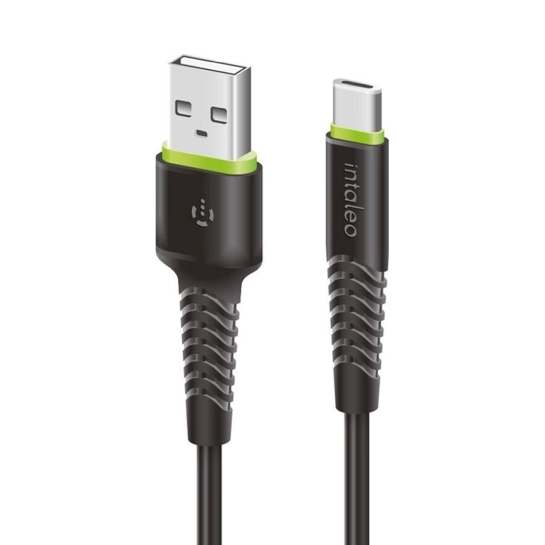 Кабель Intaleo Type-C to USB Cable 1.2m Black (CBFLEXT1) - цена, характеристики, отзывы, рассрочка, фото 1